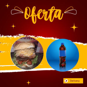 imagem do produto 1 X tudo e um refri de 500ML
