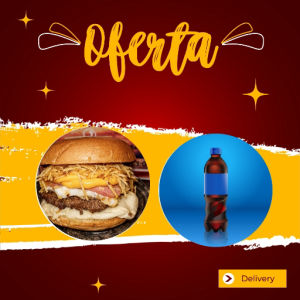 imagem do produto 1 K-Delicia e um refri de 500ML