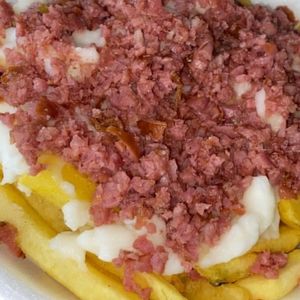 imagem do produto Batata frita recheada :Calabresa  com Requeijão 