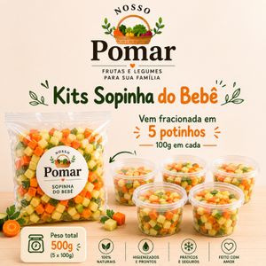 imagem do produto Kits Sopa do Bebê - R$ 15,90 cada - 500g