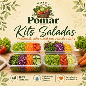 imagem do produto Kits Saladas - R$ 9,90 cada - 250g