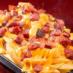 imagem do produto Batata com Chedaar e bacon crocante (P)