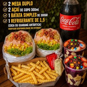 imagem do produto COMBO CASAL  MEGA DUPLO RAIZ