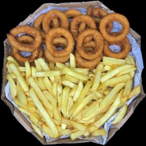 imagem do produto ANEL DE CEBOLA COM FRITAS CAIXA 25CM