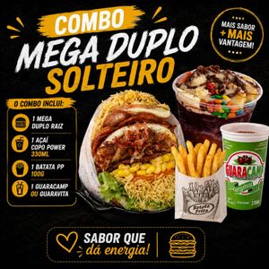 imagem do produto COMBO MEGA DUPLO SOLTEIRO