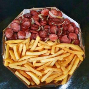 imagem do produto CALABRESA COM FRITAS CAIXA 25CM