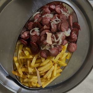imagem do produto Calabresa Acebolada Com Fritas