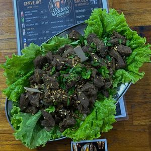 imagem do produto Isca de Carne Acebolada Porção Inteira