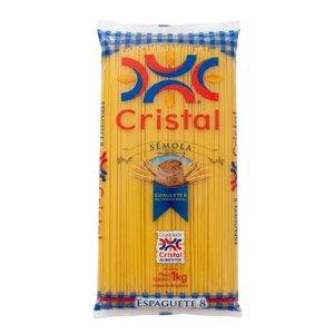 imagem do produto Macarrão Cristal, Espaguete, 1kg