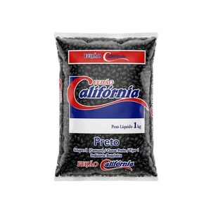 imagem do produto Feijão Califórnia Preto, Grupo 1, 1kg