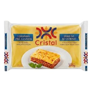 imagem do produto Massa de Lasanha Cristal, Pré Cozida, 300g