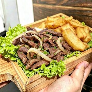 imagem do produto Carne de Sol ou Carne Seca c/ Aipim ou Fritas
