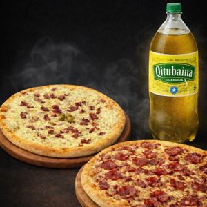 imagem do produto PROMOÇÃO 2 PIZZA + REFRI 2L GRÁTIS