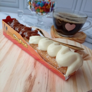 imagem do produto Churros tradicional duo(chocolate preto e chocolate branco)