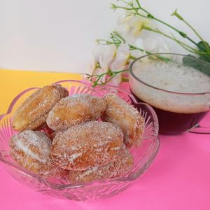 imagem do produto Porção de mini churros recheados com doce de leite 