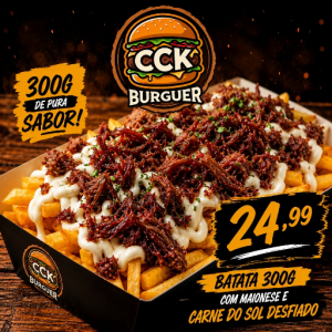 imagem do produto Batata - maionese e carne do sol desfiado 