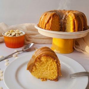 imagem do produto Bolo de Fubá mimoso com doce de leite