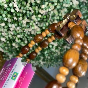 imagem do produto Pulseira madeira 