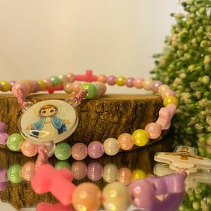 imagem do produto Terço colorido Nossa senhora das Graças 