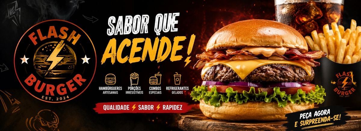 ⚡FLASH BURGER ⚡ capa