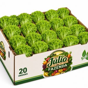 imagem do produto Caixa de alface com 20unid 