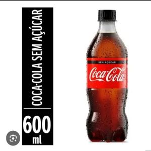 imagem do produto Coca cola 600ml zero açúcar