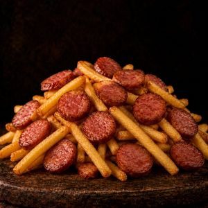 imagem do produto Batata frita com calabresa (M)
