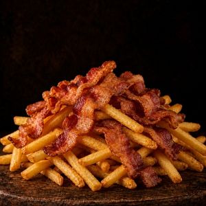 imagem do produto Batata frita com bacon (M)