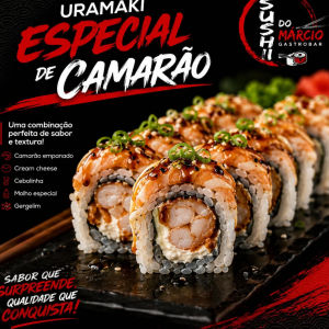 imagem do produto uramaki especial camarão