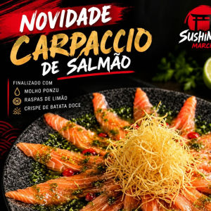 imagem do produto Carpaccio de Salmão