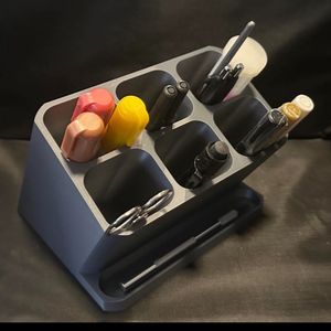 imagem do produto Organizador de Mesa Premium 6 Divisórias + Porta Objetos