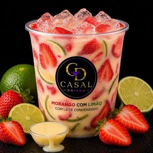 imagem do produto CAIPIRINHA MORANGO E LIMÃO 