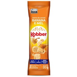 imagem do produto Kobber Barra de Cereal Banana & Mel 18g Cada  - cópia