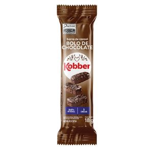 imagem do produto Kobber Barra de Cereal Bolo de Chocolate 18g Cada