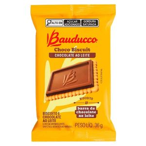 imagem do produto Biscoito com Chocolate ao Leite Choco Biscuit Bauducco 36 g