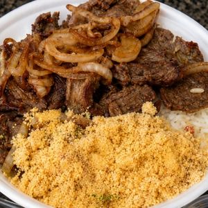 imagem do produto Bife Acebolado ou Filé de Frango Grelhado 