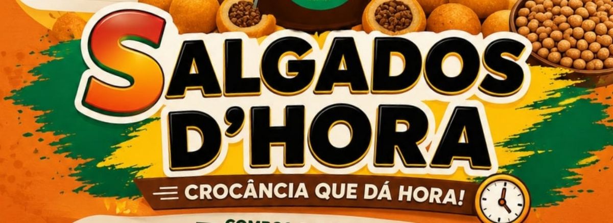 Salgadinhos D'hora capa