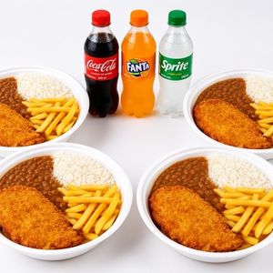 imagem do produto 4 marmita P+4 refri da sua preferência