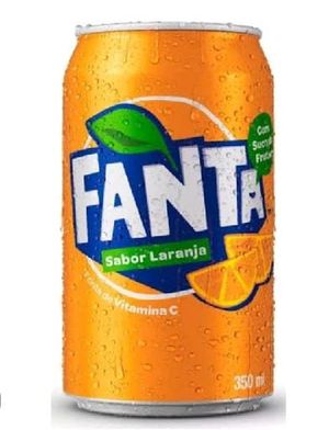 imagem do produto Fanta Laranja Lata 350ml