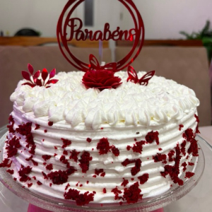 imagem do produto Fatia de torta de Red velvet