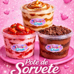 imagem do produto Pote de Sovete baunilha com doce de leite