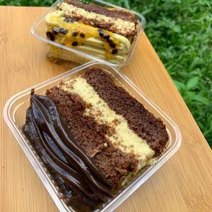 imagem do produto Bolo de chocolate com maracujá 