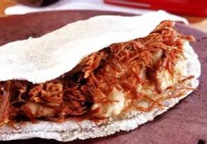 imagem do produto Tapioca de Carne do sol com queijo (G)