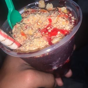 imagem do produto Açaí de 400ml - Frutas grátis 