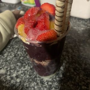 imagem do produto Açaí de 500ml - Frutas grátis 