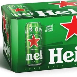 imagem do produto Heineken lata 350 ml fardo com 12