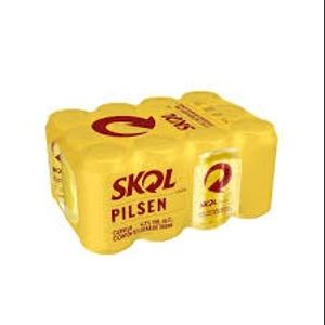 imagem do produto Skol lata 350ml fardo com 12