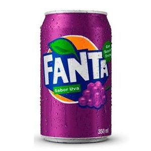 imagem do produto Fanta uva lata 350ml