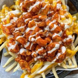imagem do produto Batata chedda com frango tiras M