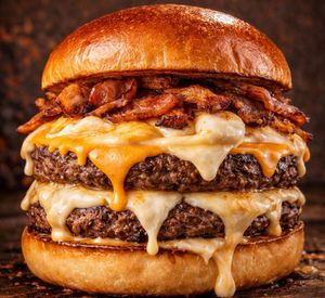 imagem do produto Duplo burger 4 queijos